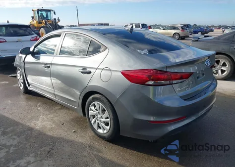 2017 Hyundai Elantra Se z USA, uszkodzony, nr VIN KMHD74LF8HU099302